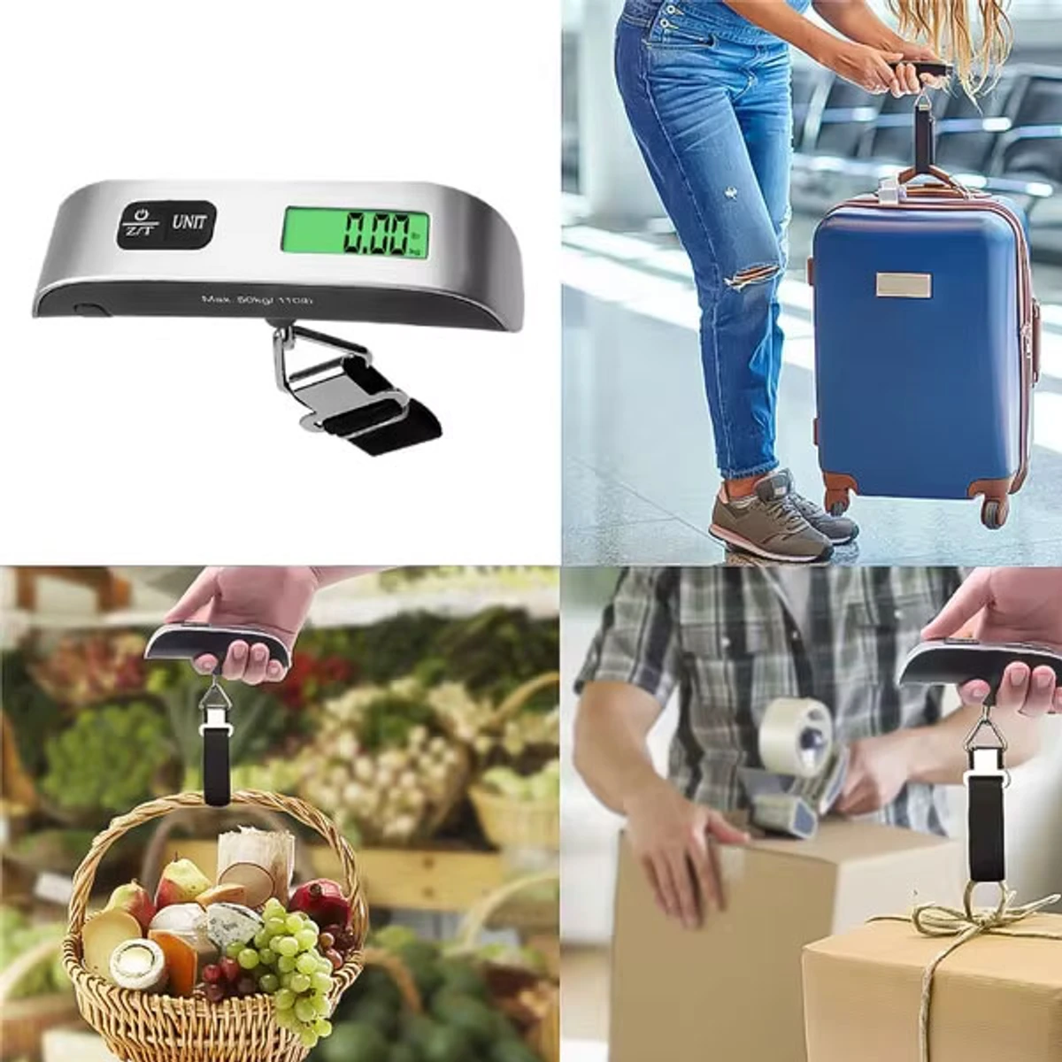 Digital Weight Scale LCD Display 110lb/50kg