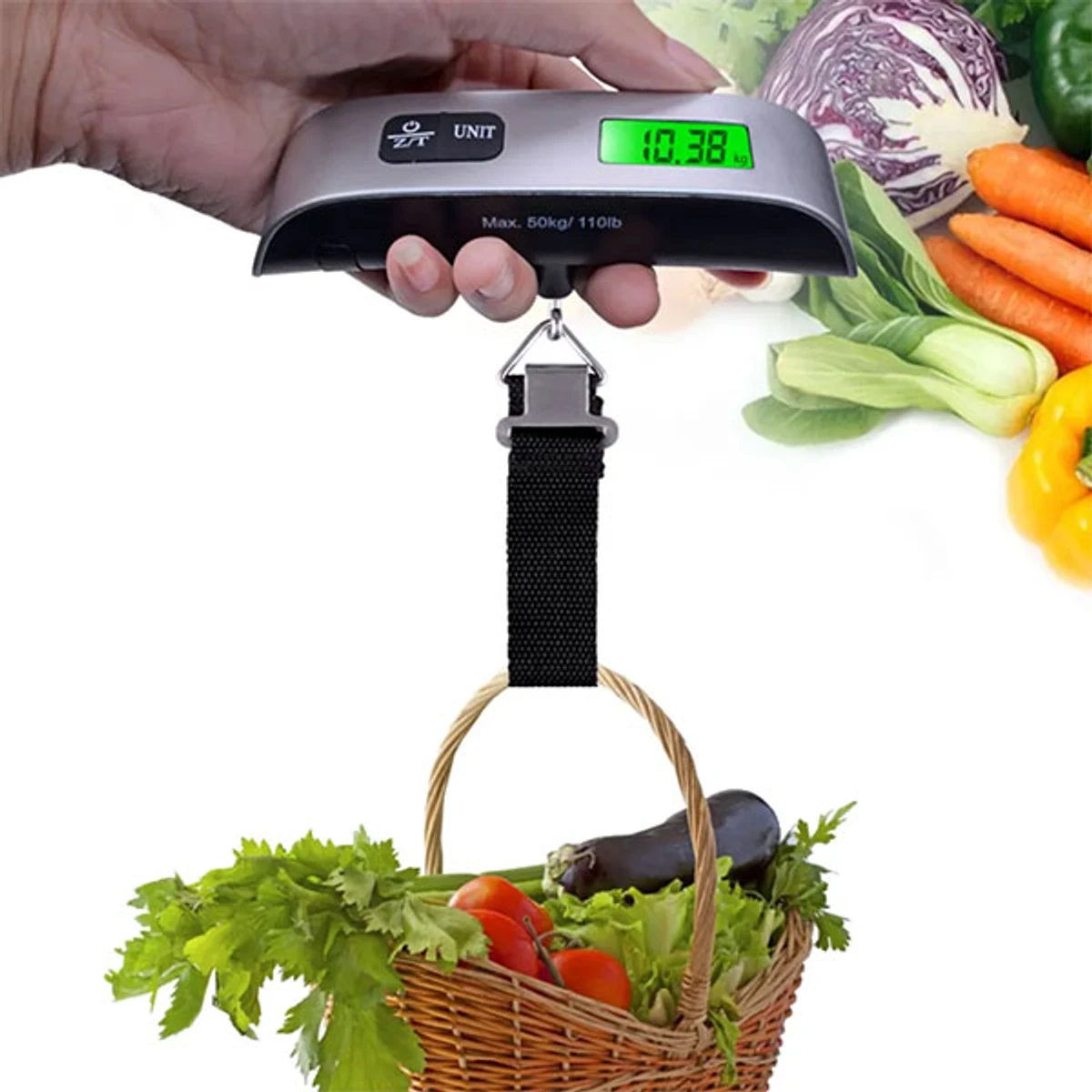 Digital Weight Scale LCD Display 110lb/50kg