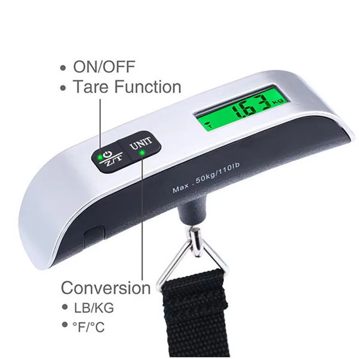 Digital Weight Scale LCD Display 110lb/50kg