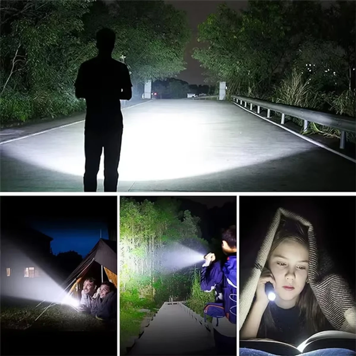 Metal Body super bright led powerful flashlight