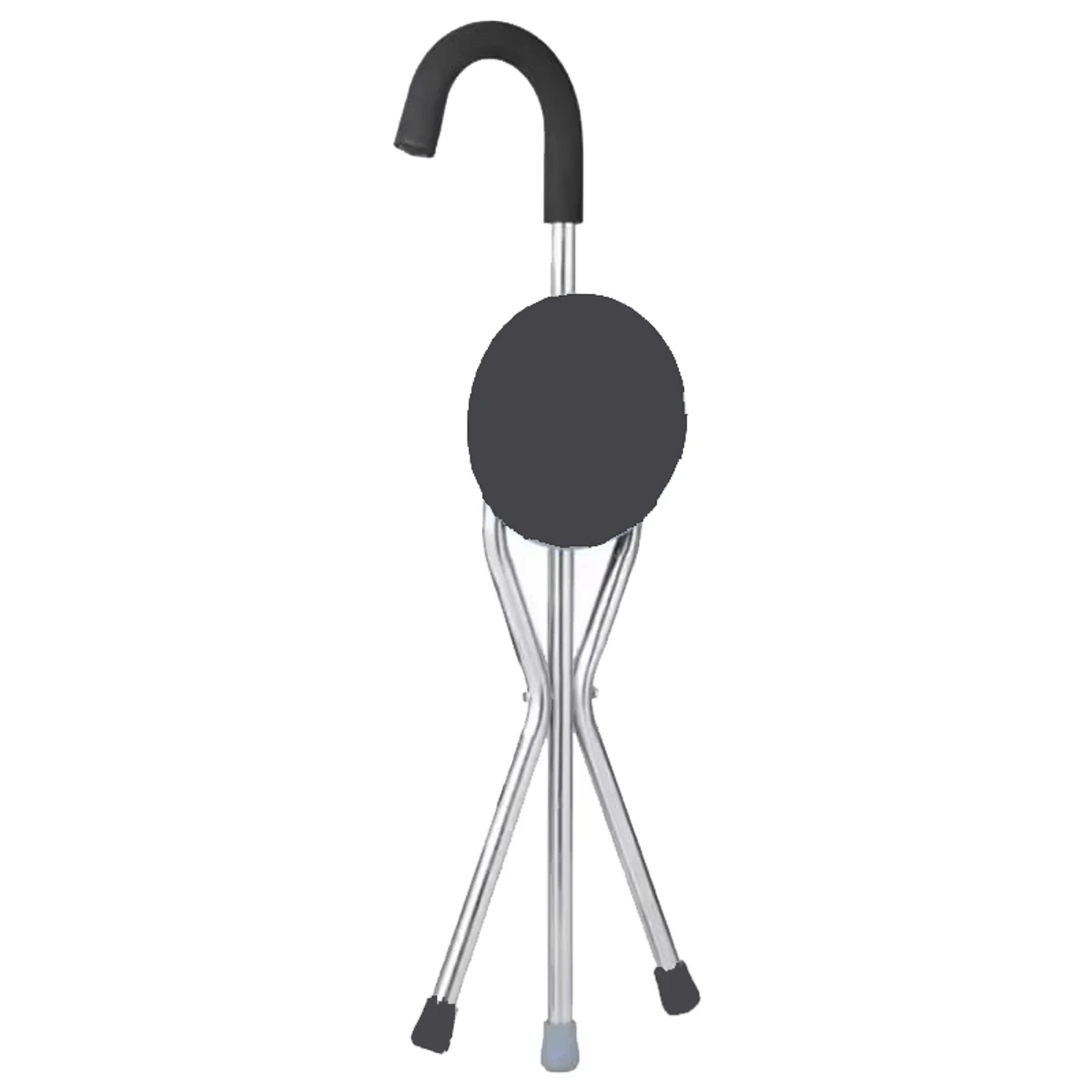 Aluminum Folding Chair seat and walking stick chair