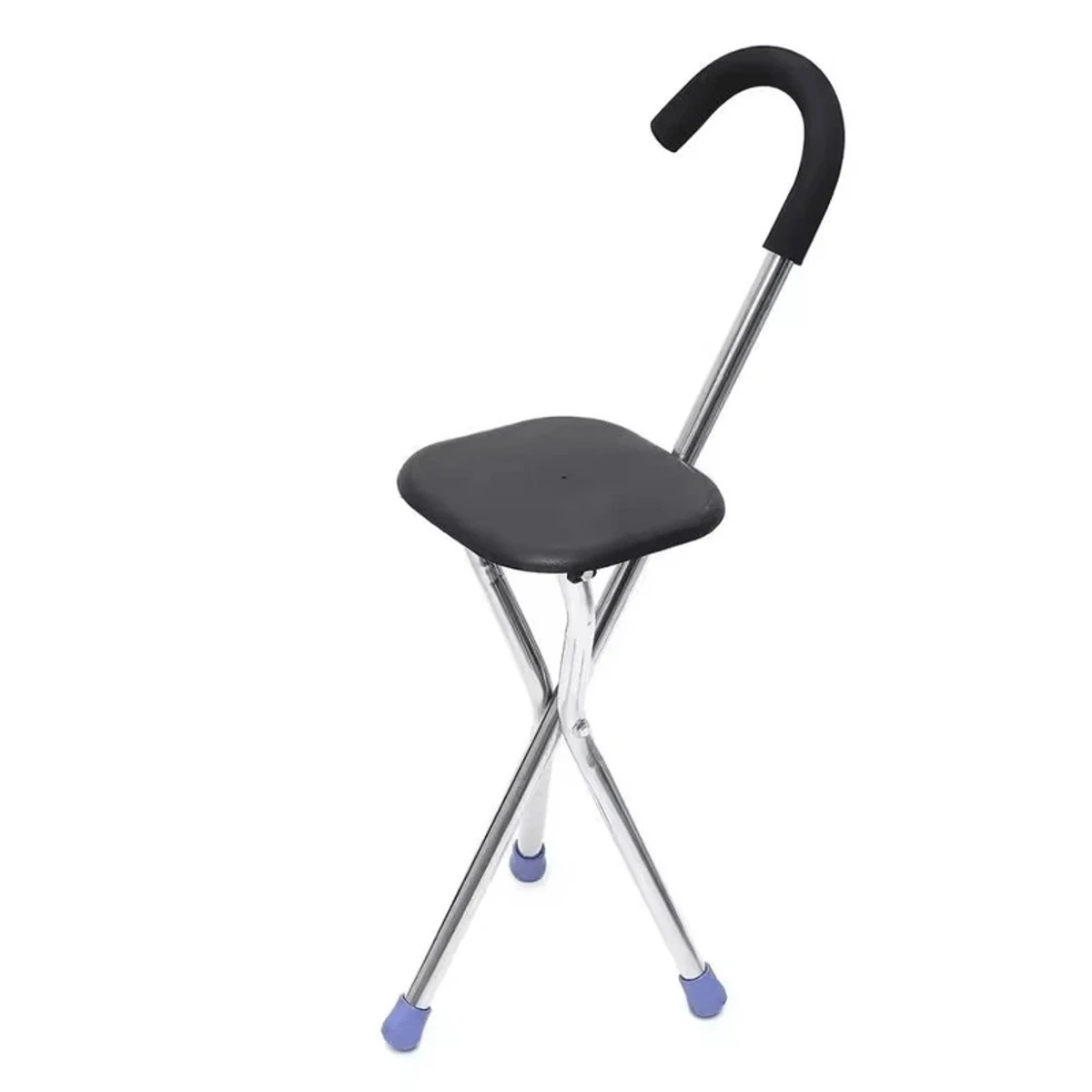 Aluminum Folding Chair seat and walking stick chair
