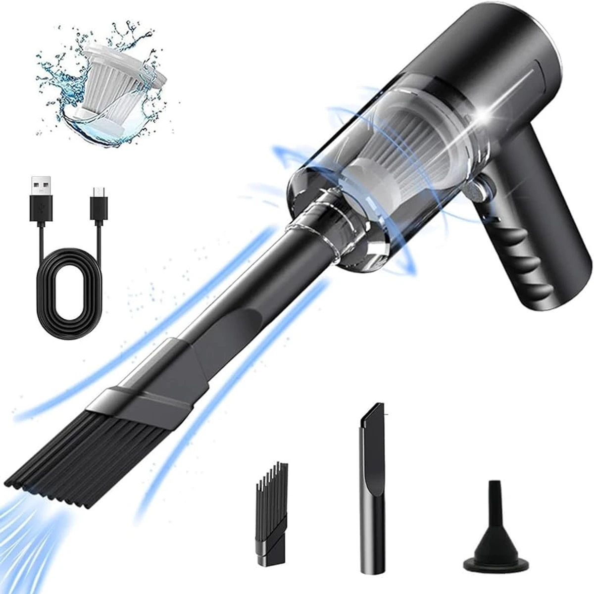 Rechargeable 3 in 1 vacuum cleaner ( 1 year Warranty )