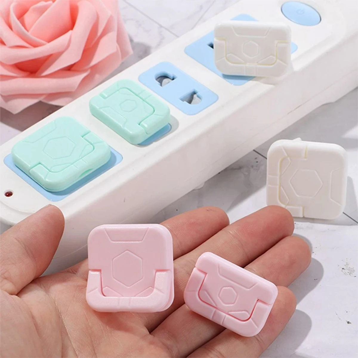 Safety Protection Socket Plug 15 Pcs