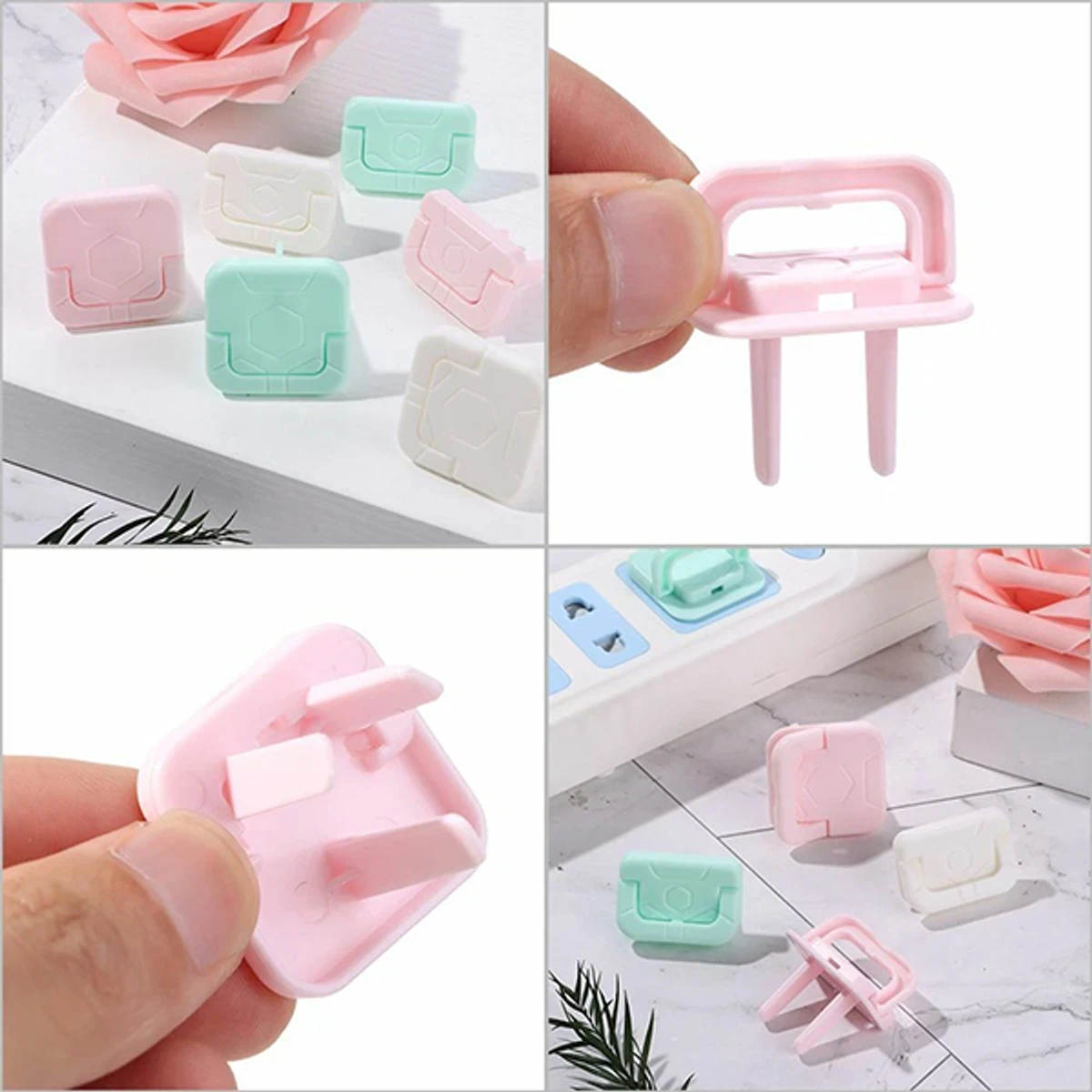 Safety Protection Socket Plug 15 Pcs