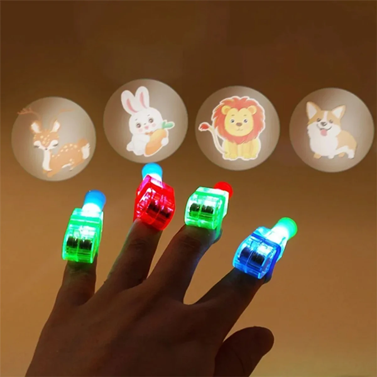 LED Finger Light And Party Toys 10pis